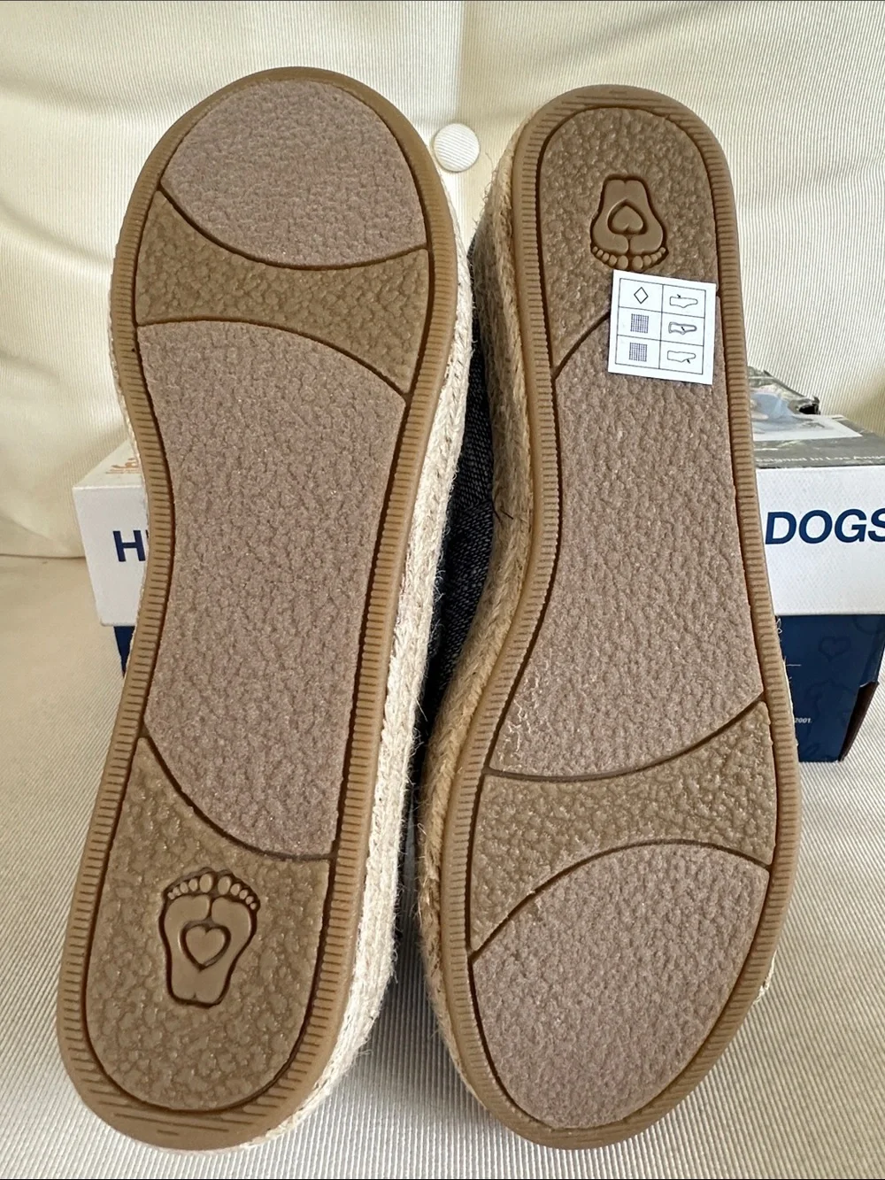 BOBS Skechers NWT Highlights Set Sail Blue Woven Espadrille Memory Foam Slip-Ons